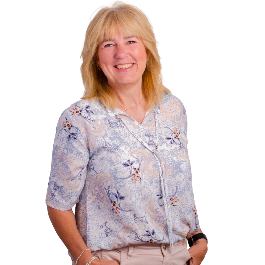 Gitte, receptionist, øens rådgivningshus