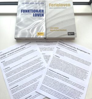 publikation,er advokat, funktionærloven, ferieloven